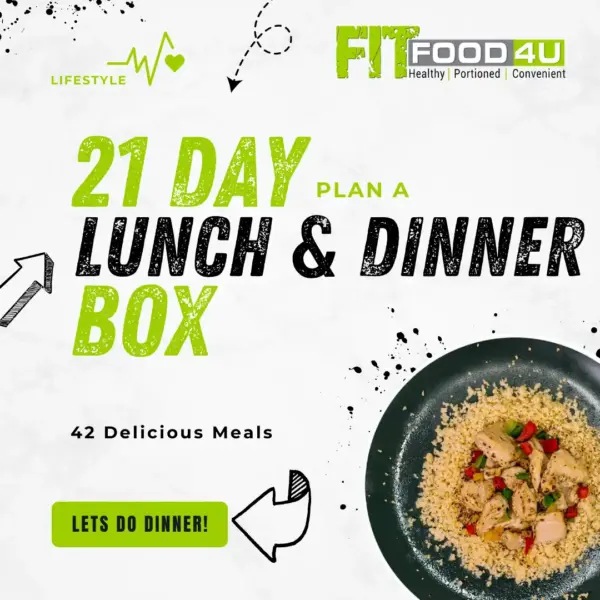 21 Day Best of Both Lunch Dinner Package Plan A