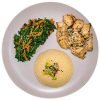 Lemon and Garlic Chicken with Cous-Cous and Spinach - Image 2