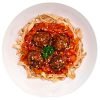 Italian Mince Meatballs with a Ratatouille Sauce and Whole Wheat Pasta - Image 2