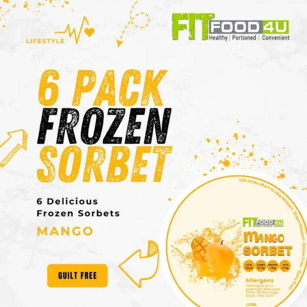 Mango Sorbet - 6 Pack