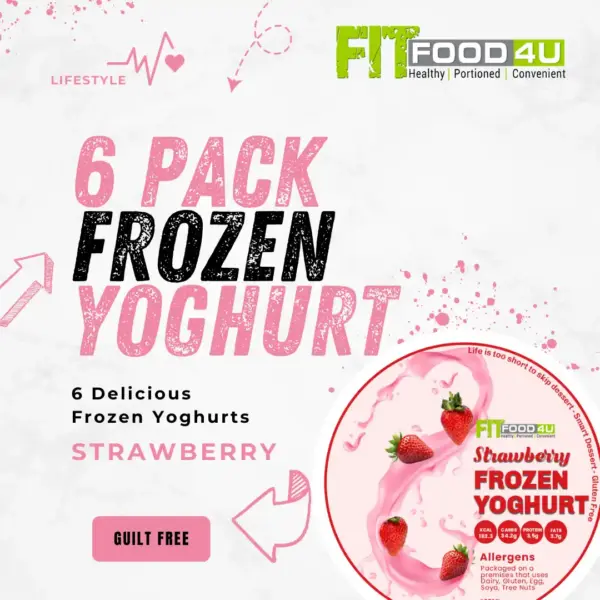 Strawberry Frozen Yoghurt 6 Pack