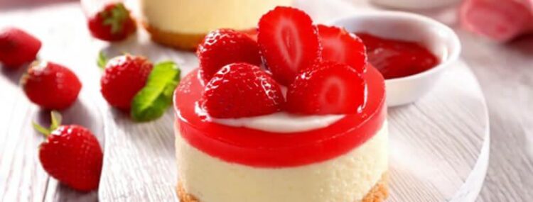 Fit Food 4U-Desser - Strawberry Cheesecake