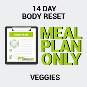 14 Day - Body Reset Package - Veggie (Meal Plan)