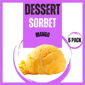6 Pack Mango Sorbet Package