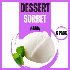 6 Pack Lemon Sorbet Package
