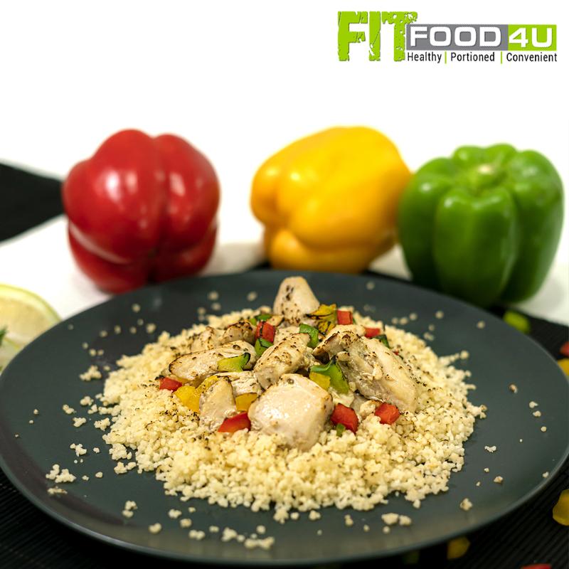 Chicken Fajita with Cous-Cous